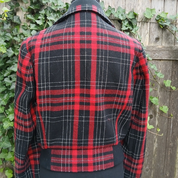⚜️Express Double Breasted Tartan Jacket - Picture 4 of 13